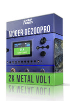 2K Metal vol1 for GE200 Pro