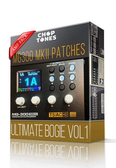 Ultimate Bogie vol1 Amp Pack for MG-300 MKII