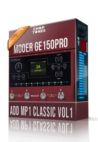 ADD MP1 Classic vol1 for GE150 Pro