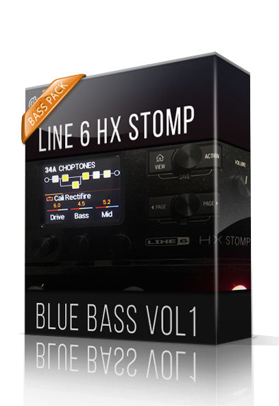 Blue Bass vol1 for HX Stomp