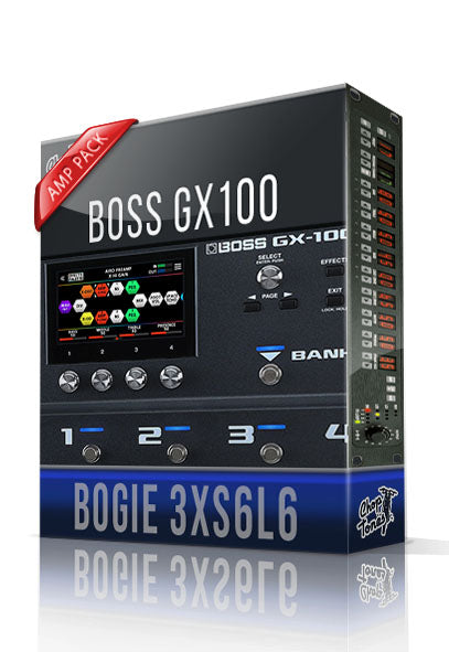 Bogie 3XS6L6 Amp Pack for Boss GX-100