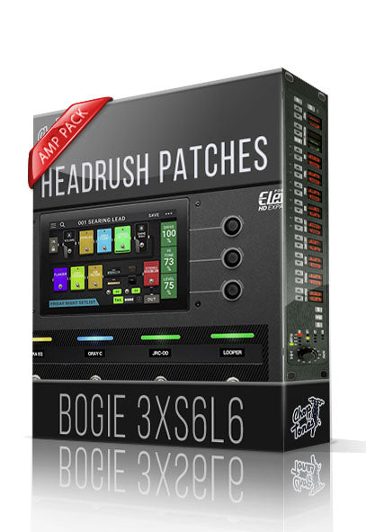 Bogie 3XS6L6 Amp Pack for Headrush