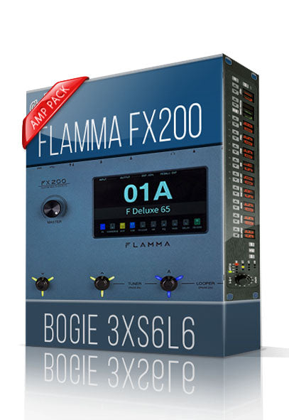 Bogie 3XS6L6 Amp Pack for FX200