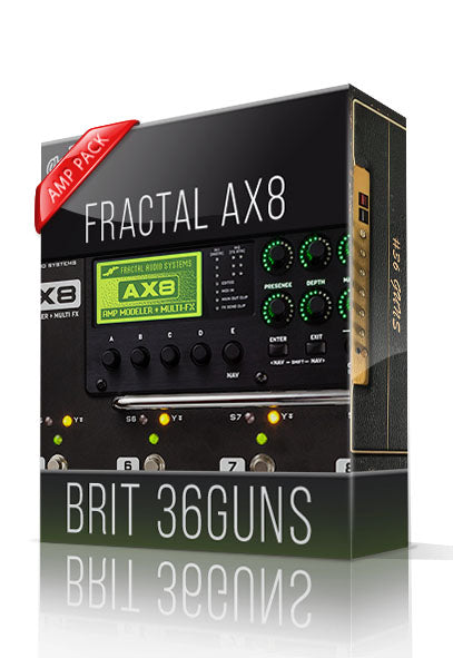 Brit 36Guns Amp Pack for AX8