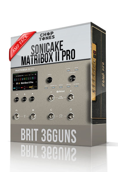 Brit 36Guns Amp Pack for Matribox II Pro