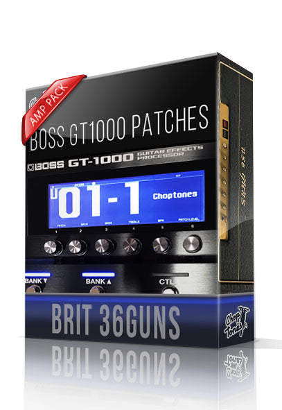 Brit 36Guns Amp Pack for Boss GT-1000