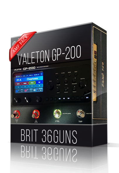 Brit 36Guns Amp Pack for GP200