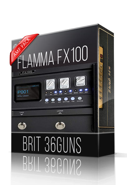 Brit 36Guns Amp Pack for FX100