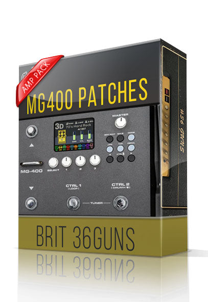 Brit 36Guns Amp Pack for MG-400