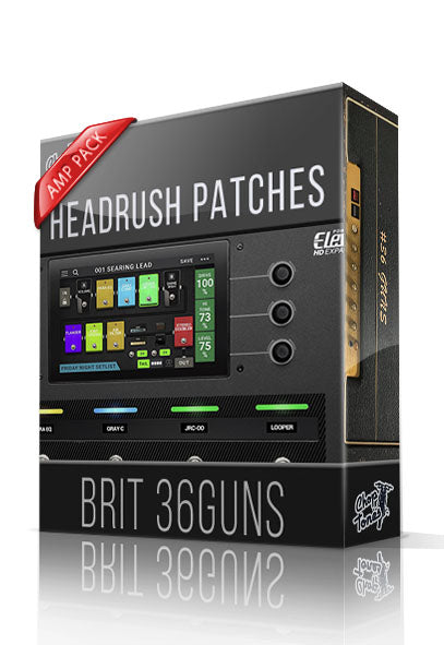 Brit 36Guns Amp Pack for Headrush