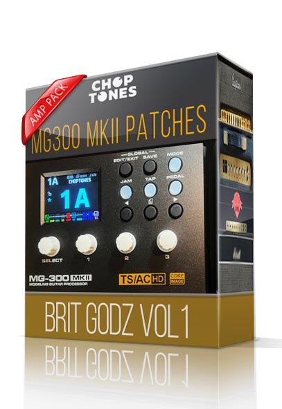 Brit Godz vol1 Amp Pack for MG-300 MKII