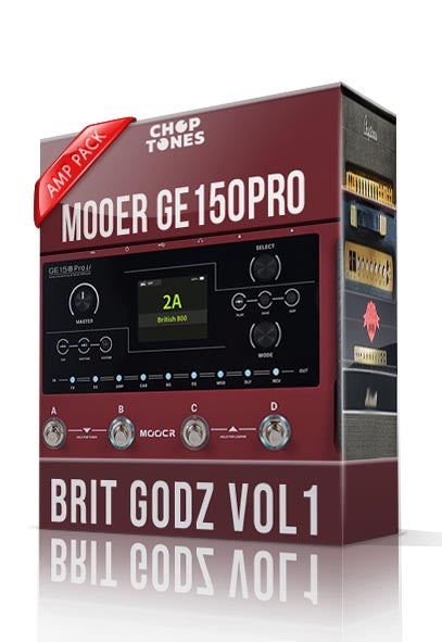 Brit Godz vol1 Amp Pack for GE150 Pro