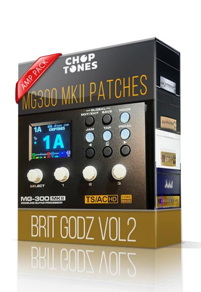 Brit Godz vol2 Amp Pack for MG-300 MKII