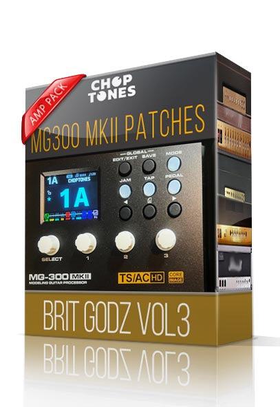 Brit Godz vol3 Amp Pack for MG-300 MKII