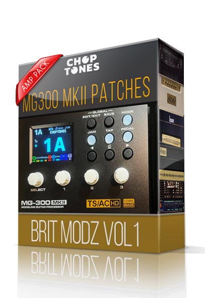 Brit Modz vol1 Amp Pack for MG-300 MKII