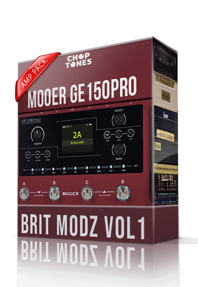 Brit Modz vol1 Amp Pack for GE150 Pro