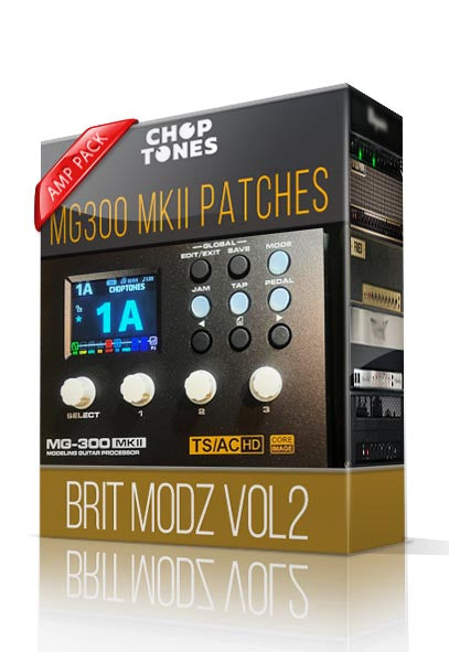 Brit Modz vol2 Amp Pack for MG-300 MKII