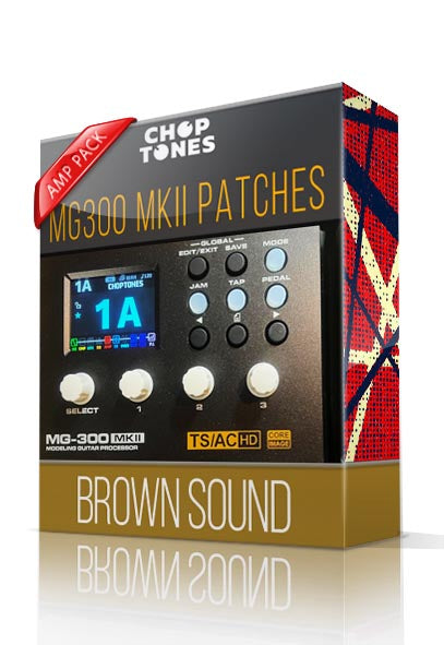 Brown Sound Amp Pack for MG-300 MKII