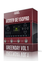 Greenday vol1 for GE150 Pro