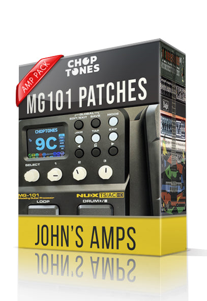 John's Amps vol1 for MG-101