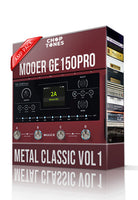 Metal Classic vol1 Amp Pack for GE150 Pro