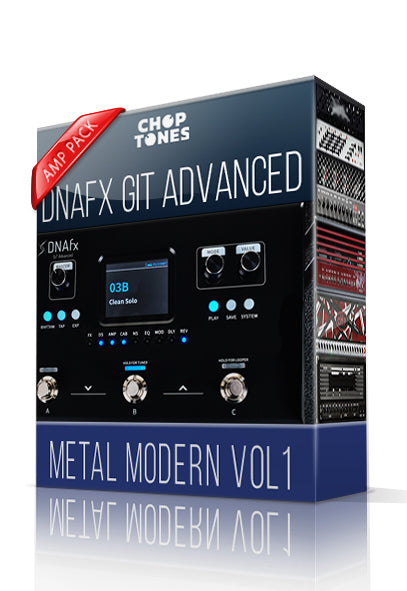 Metal Modern vol1 Amp Pack for DNAfx GiT Advanced