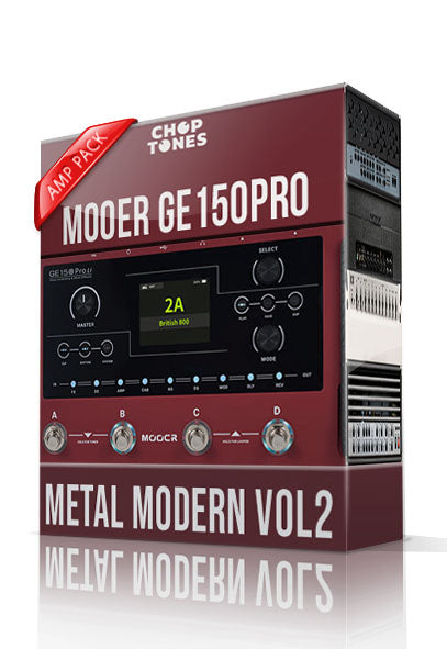 Metal Modern vol2 Amp Pack for GE150 Pro