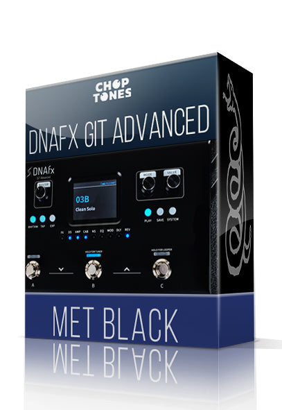 Met Black for DNAfx GiT Advanced