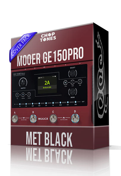 Met Black for GE150 Pro