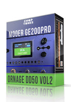 Ornage DD50 vol2 for GE200 Pro