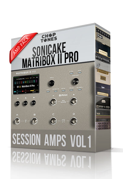 Session Amps vol1 Amp Pack for Matribox II Pro