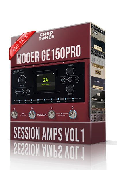 Session Amps vol1 Amp Pack for GE150 Pro