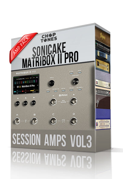 Session Amps vol3 Amp Pack for Matribox II Pro