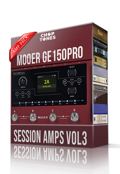 Session Amps vol3 Amp Pack for GE150 Pro