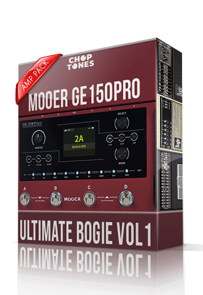 Ultimate Bogie vol1 Amp Pack for GE150 Pro