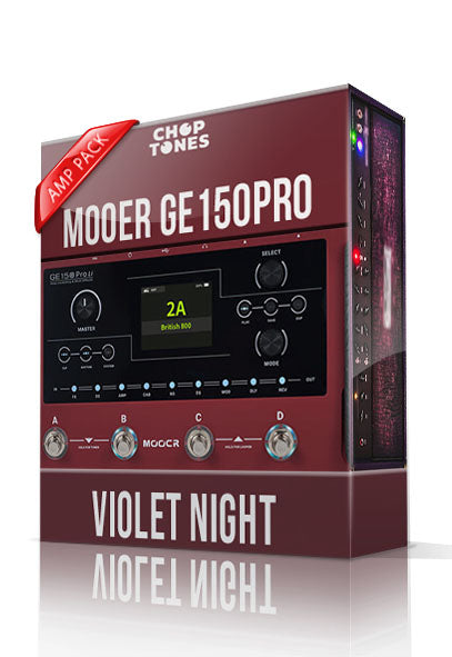 Violet Night Amp Pack for GE150 Pro