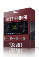 Vocs vol.1 for GE150 Pro